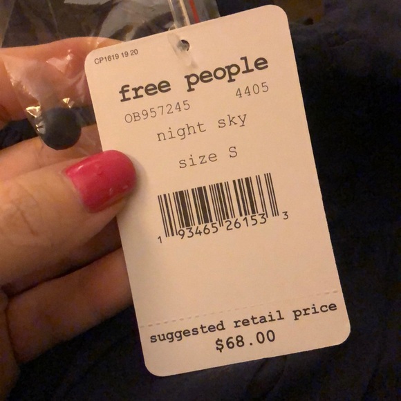 FREE PEOPLE Night Sky Veronica Top - Picture 4 of 4